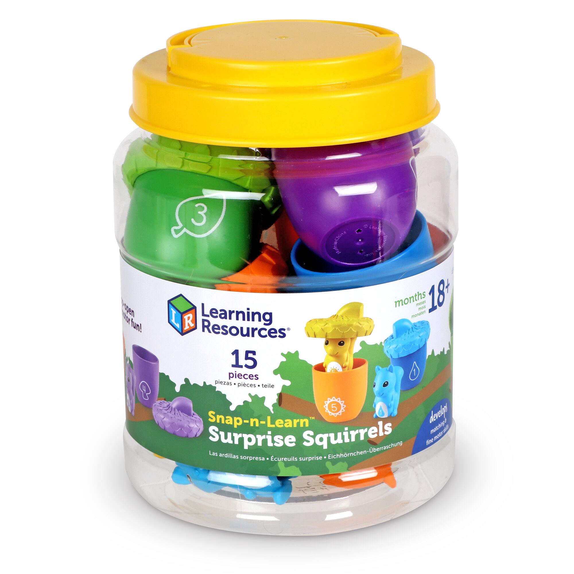 Learning Resources Snap-N-Learn™ Surprise Squirrels